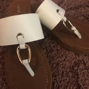 Apt White Sandals